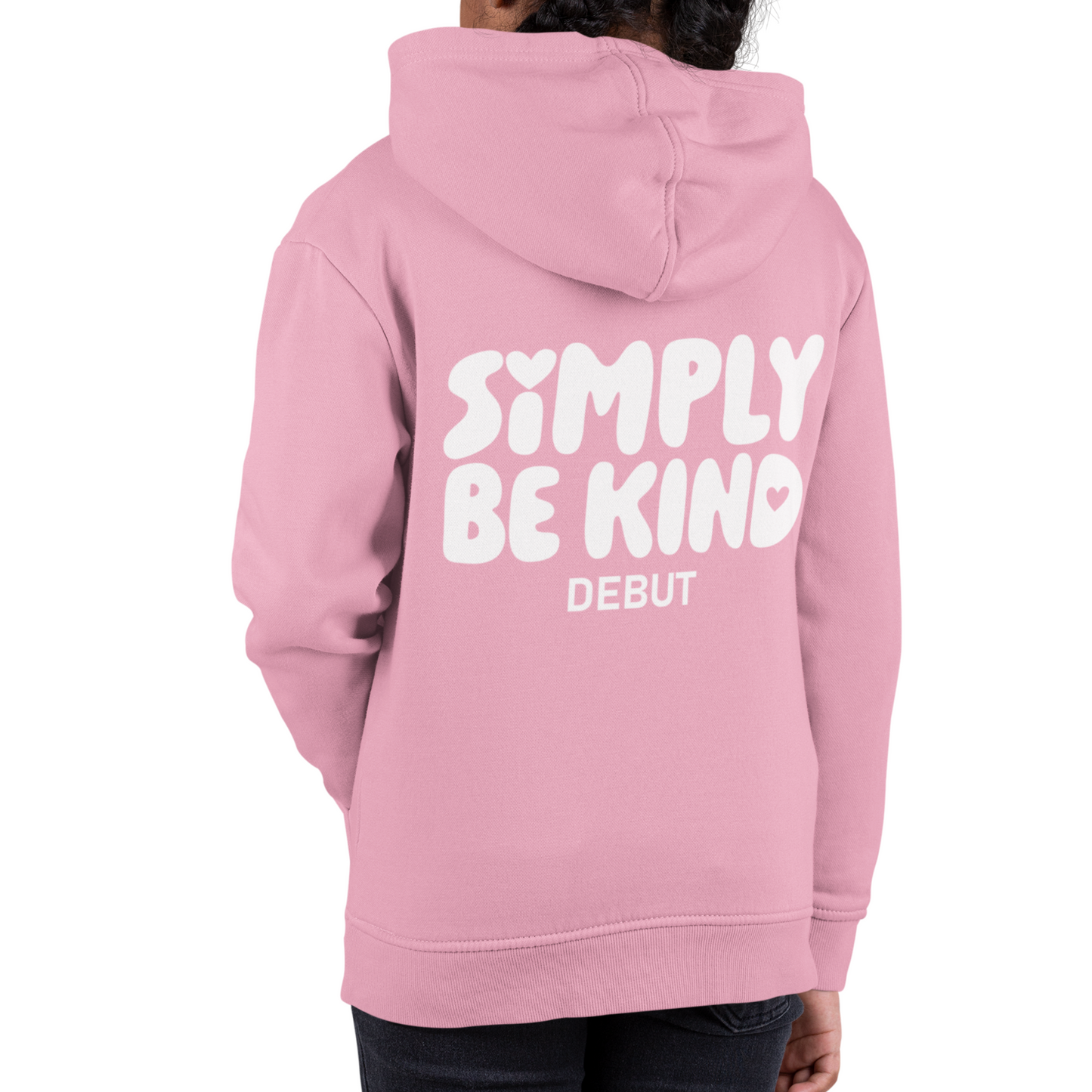 PINK PUFF DEBUT COLLECTION KIDS HOODIE