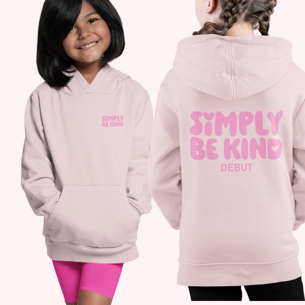 PINK PETAL CHILD & CHILD SET DEBUT COLLECTION HOODIE