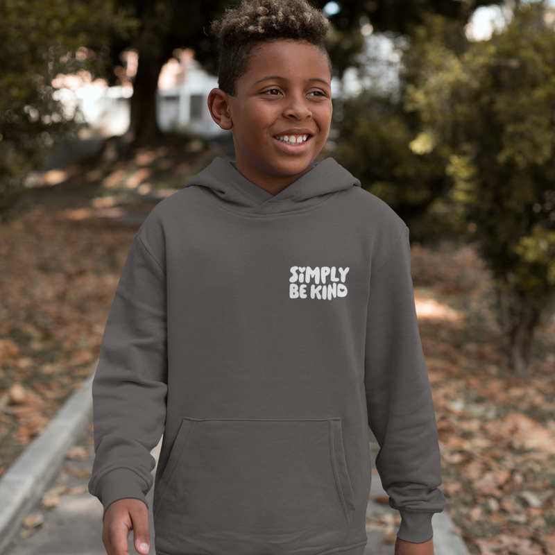 STONE GRAY DEBUT COLLECTION KIDS HOODIE