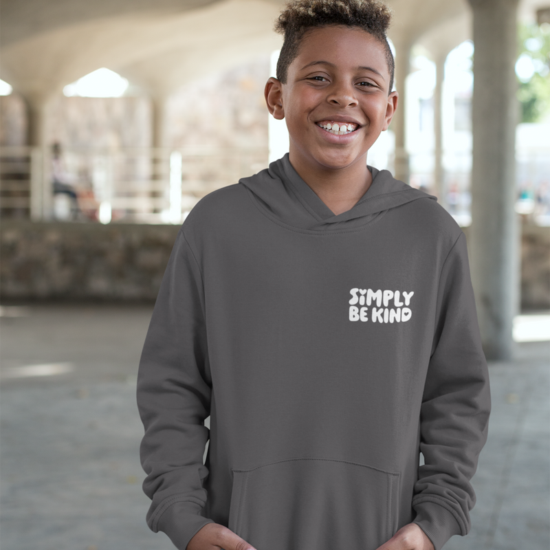 STONE GRAY DEBUT COLLECTION KIDS HOODIE