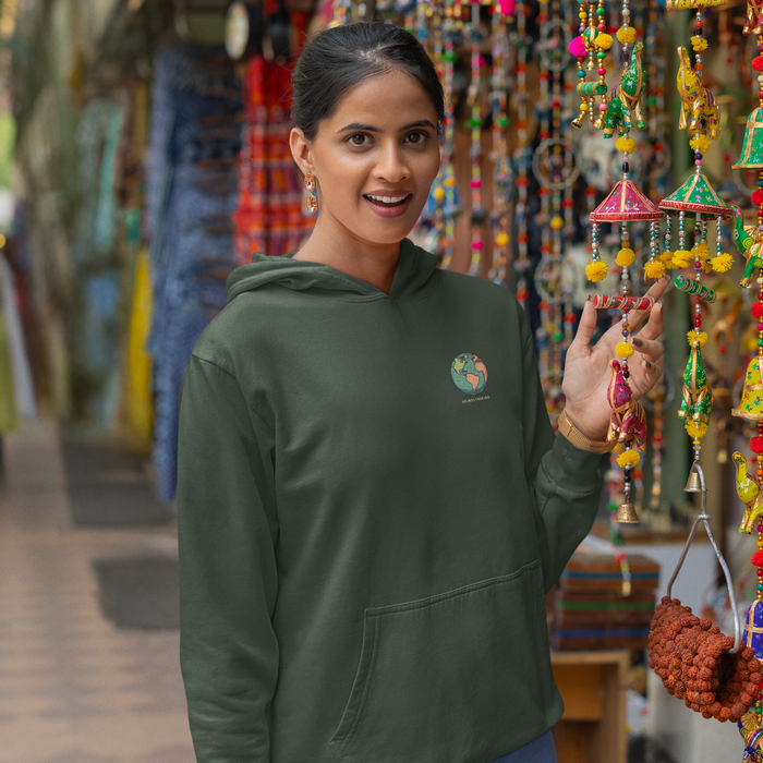 AROUND THE GLOBE SIMPLY BE KIND HOODIE