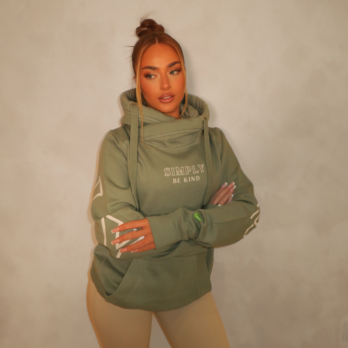 MIST & MEADOW KISS KROSS HOODIE