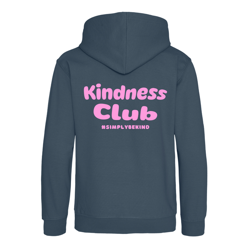 BLUEBERRY BLISS KINDNESS CLUB KIDS HOODIE