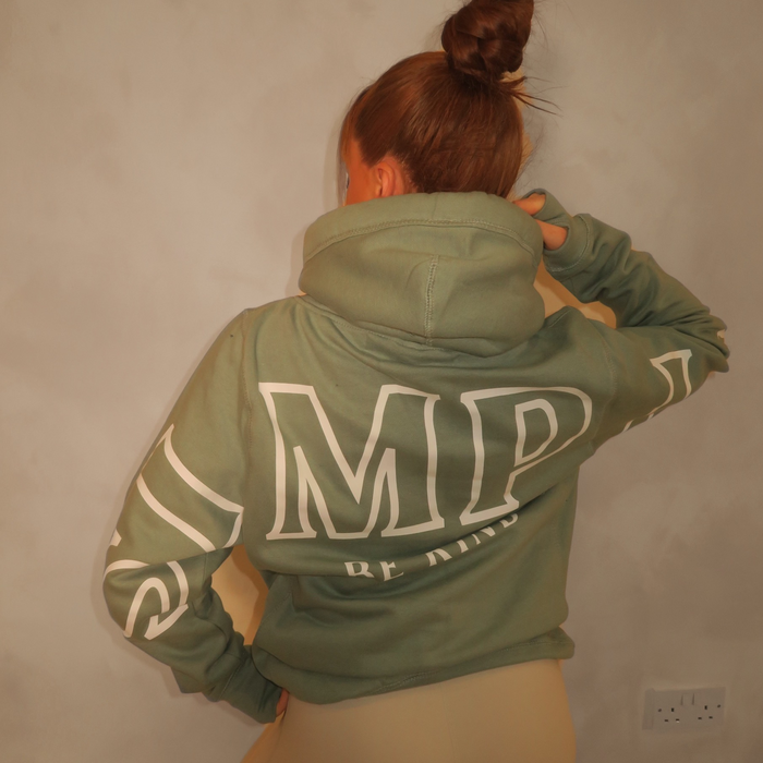 MIST & MEADOW KISS KROSS HOODIE