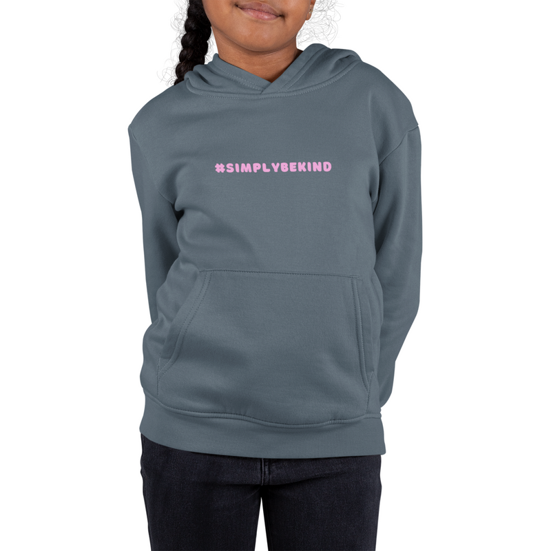 BLUEBERRY BLISS KINDNESS CLUB KIDS HOODIE