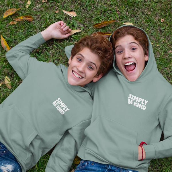 FROSTED SAGE CHILD & CHILD SET DEBUT COLLECTION HOODIE