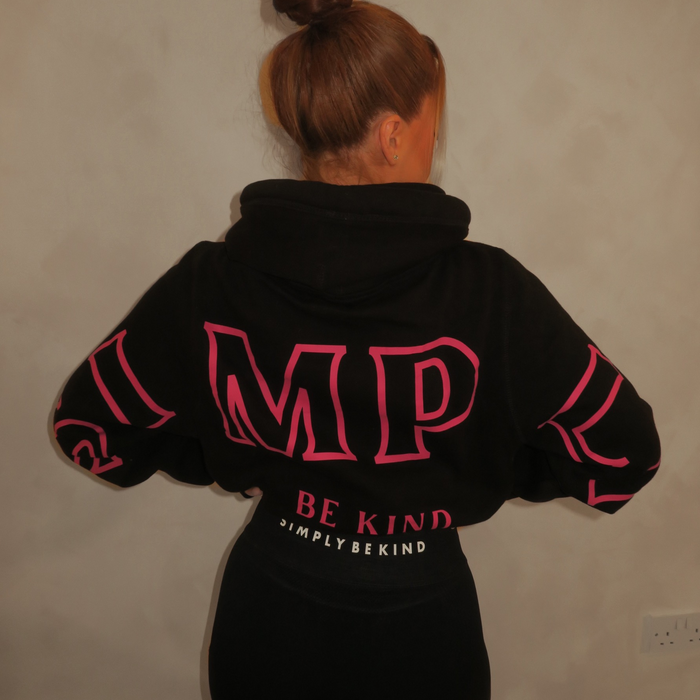 NEON NOIR KISS KROSS HOODIE