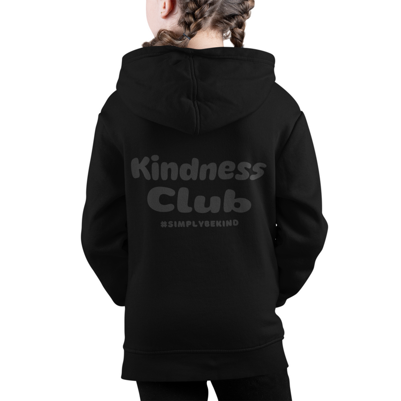 NIGHT NINJA KINDNESS CLUB KIDS HOODIE