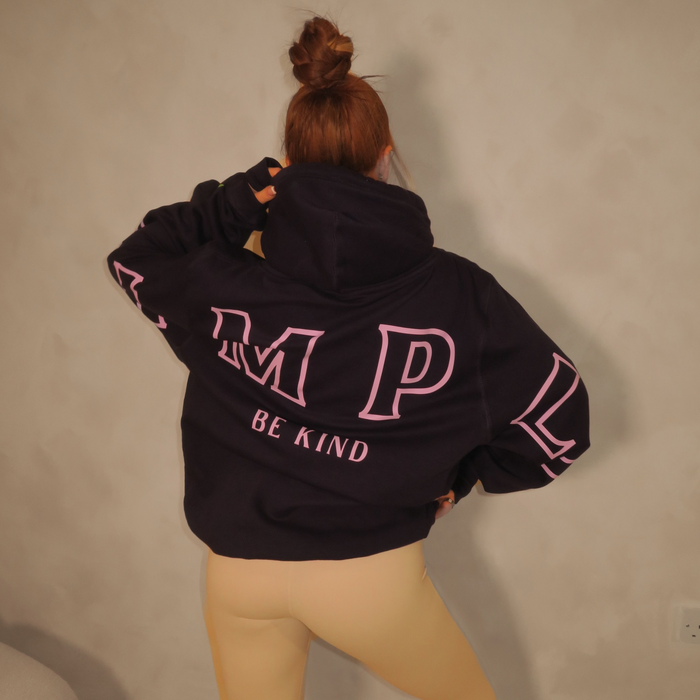 ONYX ROSE KISS KROSS HOODIE