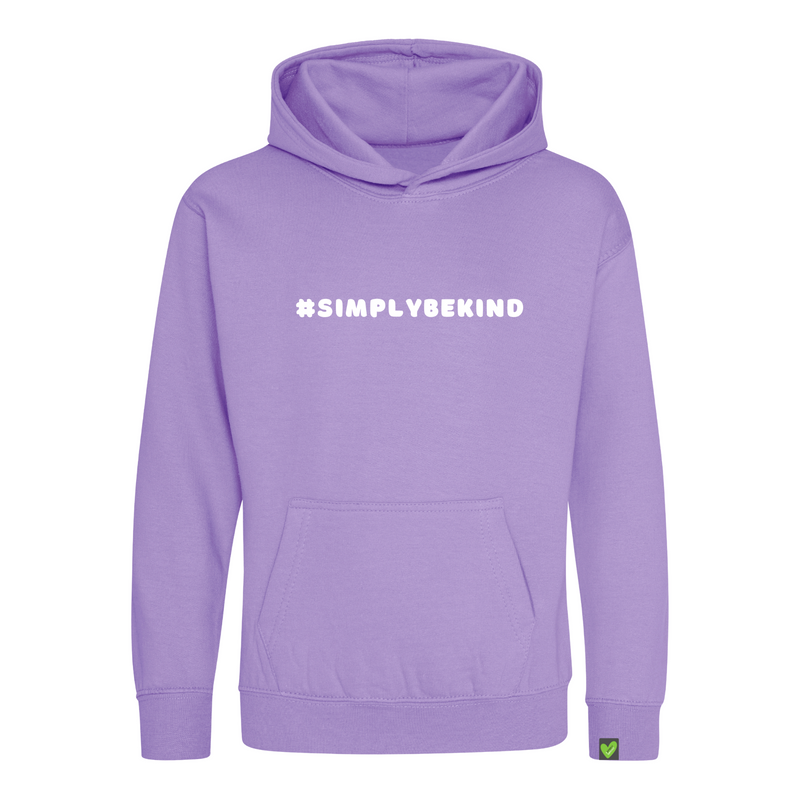 FROSTED LAVENDER KINDNESS CLUB KIDS HOODIE