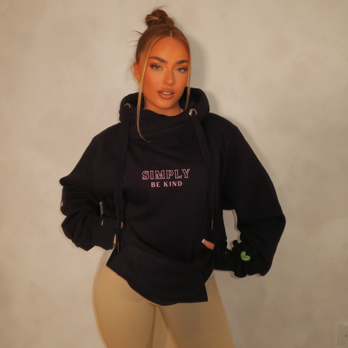 ONYX ROSE KISS KROSS HOODIE