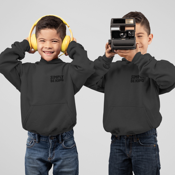 BACK TO BLACK CHILD & CHILD SET DEBUT COLLECTION HOODIE