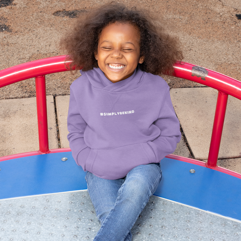 FROSTED LAVENDER KINDNESS CLUB KIDS HOODIE