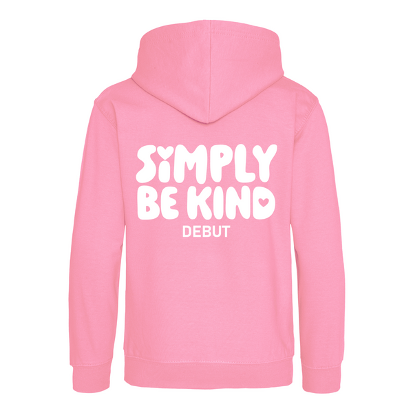 PINK PUFF DEBUT COLLECTION KIDS HOODIE