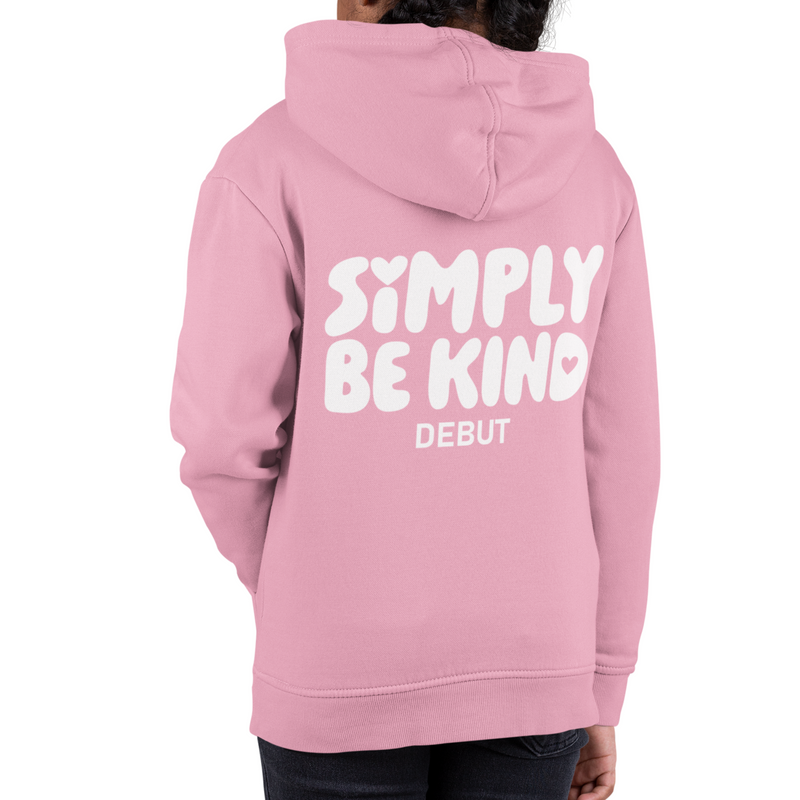 PINK PUFF DEBUT COLLECTION KIDS HOODIE