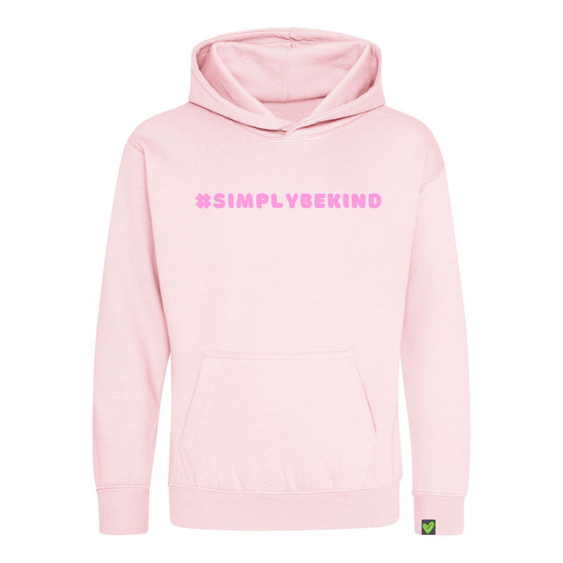 BLUSH BUNNY KINDNESS CLUB KIDS HOODIE