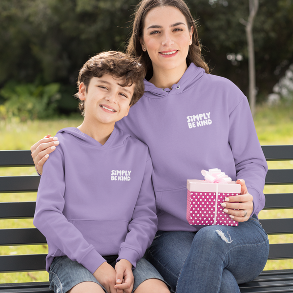 LILAC WHISPER ADULT & CHILD SET DEBUT COLLECTION HOODIE