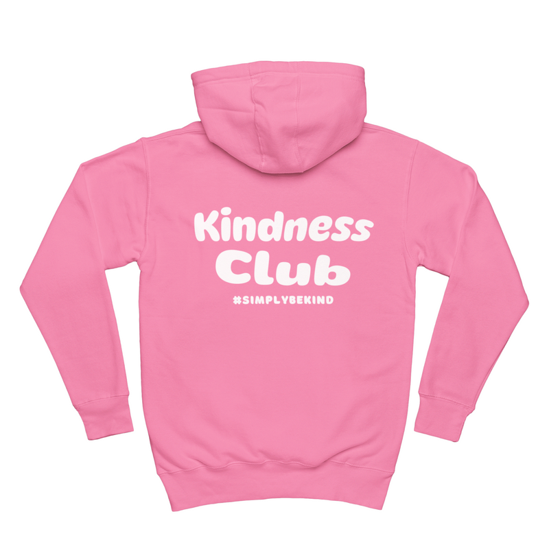 CANDYFLOSS PINK KINDNESS CLUB HOODIE