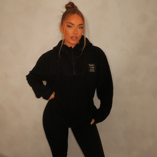 QUIET STRENGTH 1/4 ZIP HOODIE