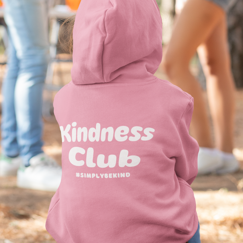 COTTON CANDY KINDNESS CLUB KIDS HOODIE