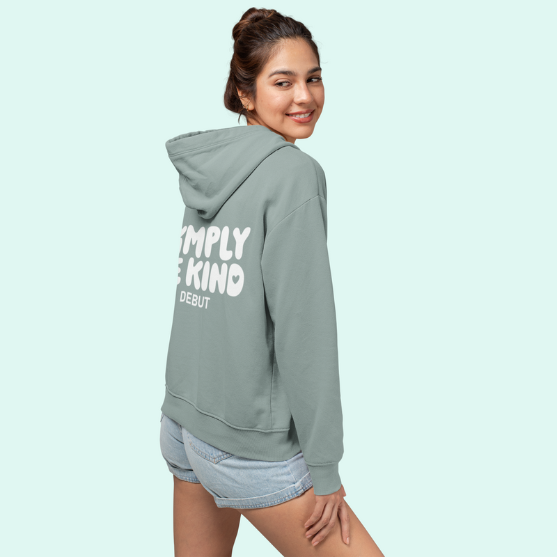 FROSTED SAGE DEBUT COLLECTION HOODIE