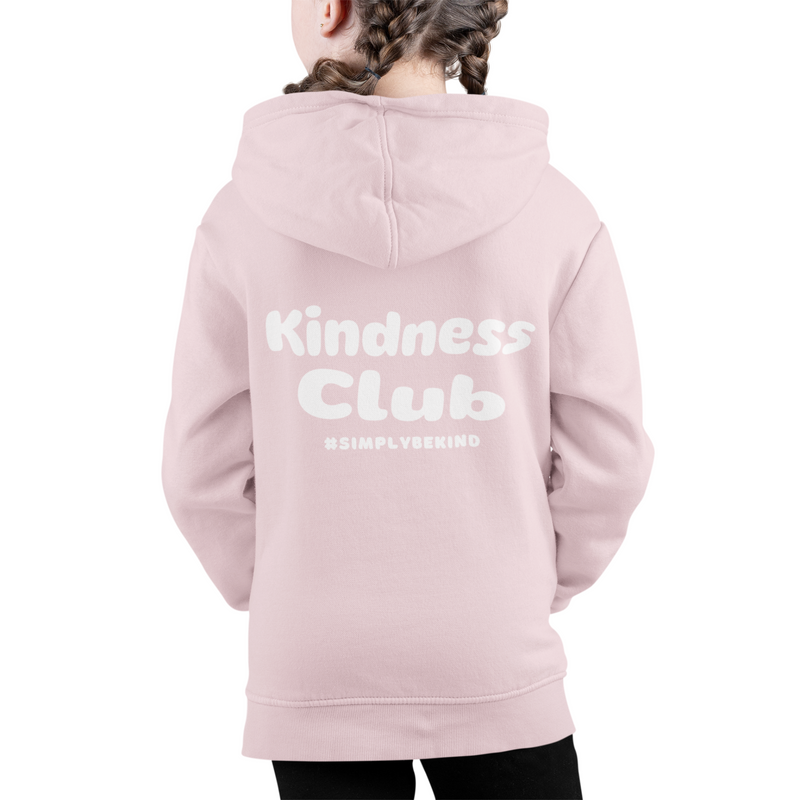 FROSTED PETAL KINDNESS CLUB KIDS HOODIE