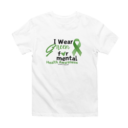 I Wear Green For Mental Health Awareness T-Shirt