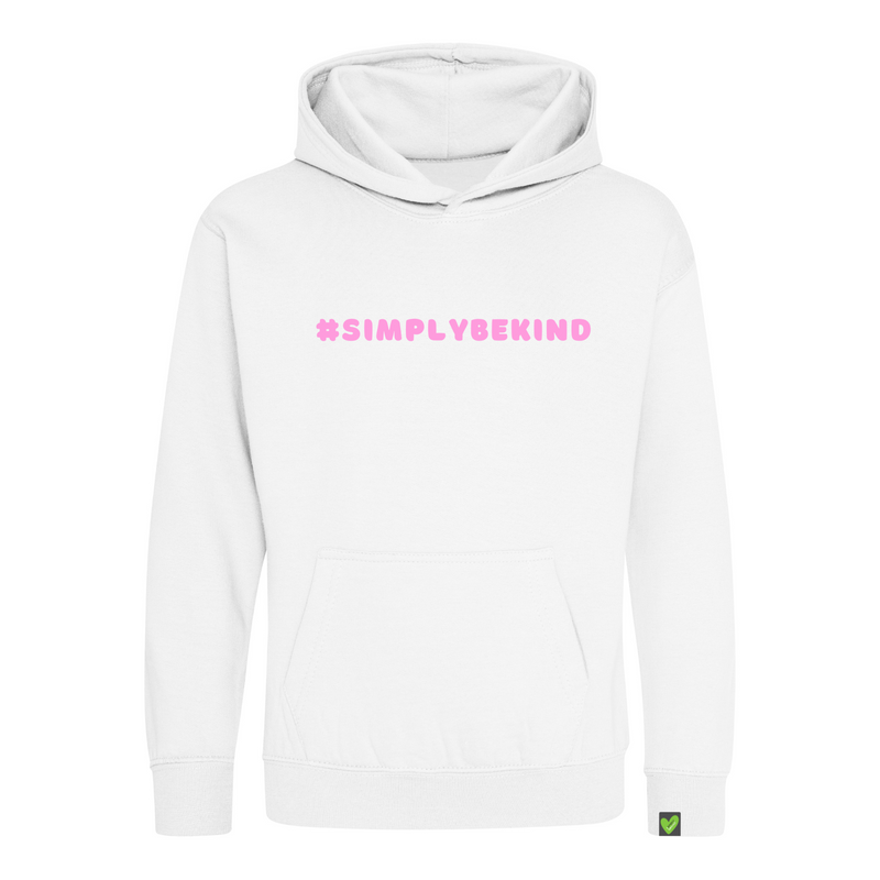 SNOWY ROSE KINDNESS CLUB KIDS HOODIE