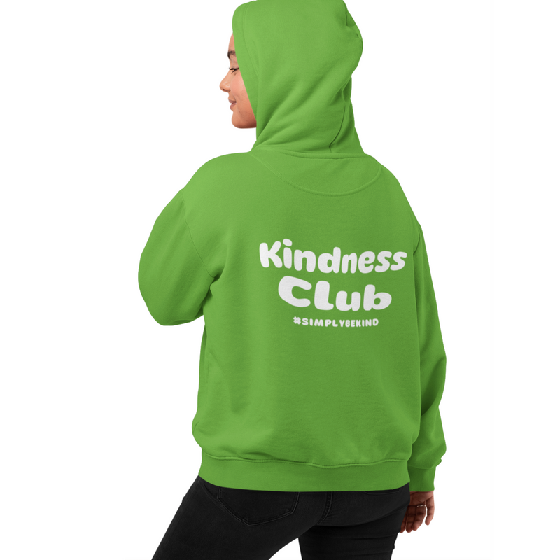 EVERGREEN LIME KINDNESS CLUB HOODIE