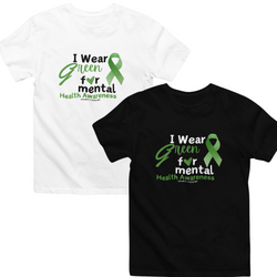 I Wear Green For Mental Health Awareness T-Shirt