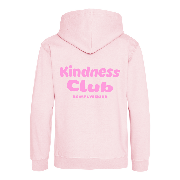 BLUSH BUNNY KINDNESS CLUB KIDS HOODIE