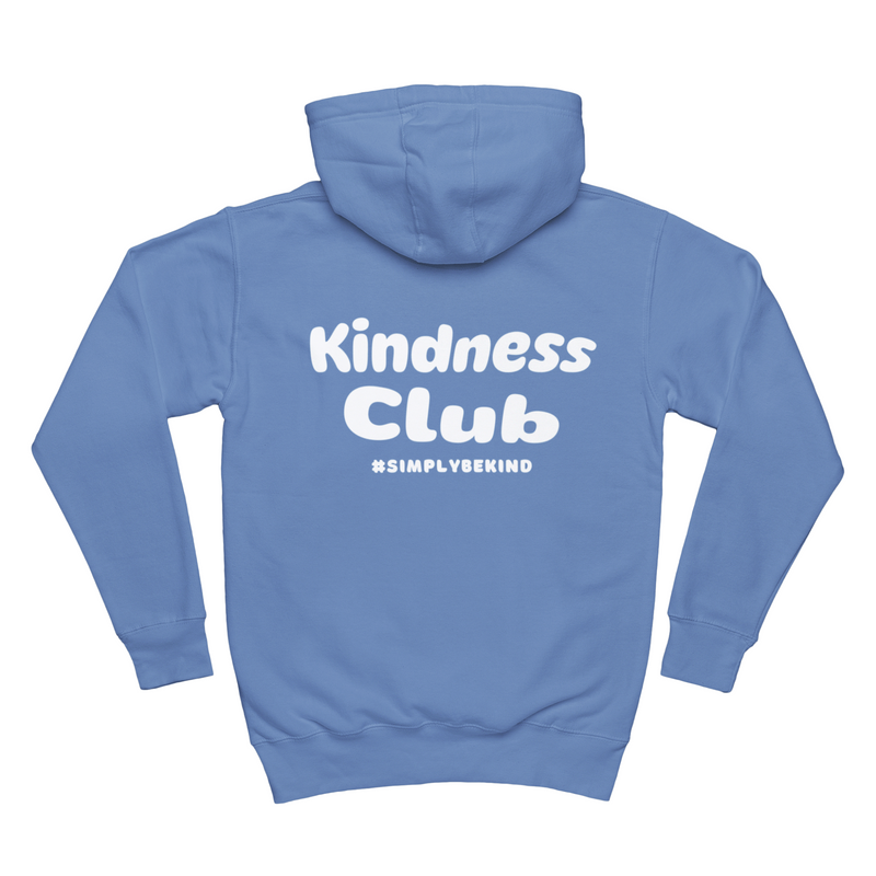 CLOUDY SKIES KINDNESS CLUB HOODIE