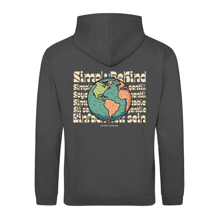 AROUND THE GLOBE SIMPLY BE KIND HOODIE