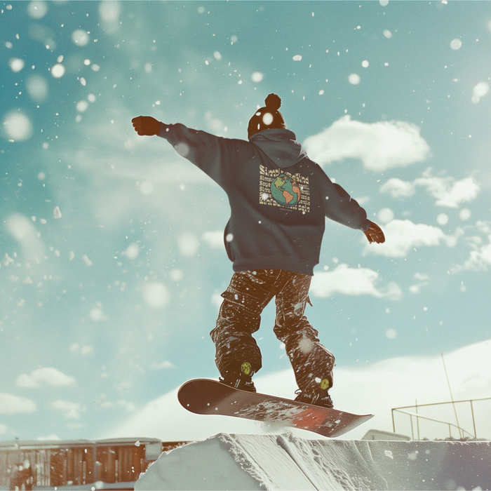 AROUND THE GLOBE SIMPLY BE KIND HOODIE