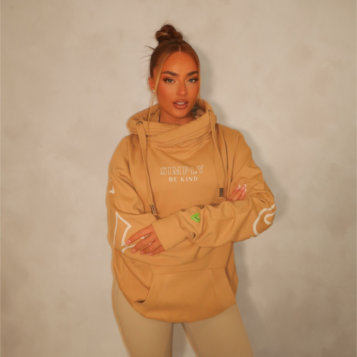 HONEY MIST KISS KROSS HOODIE