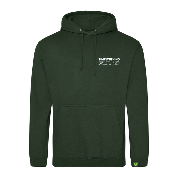 OFFICIAL MEMBER KINDNESS CLUB FOREST GREEN HOODIE